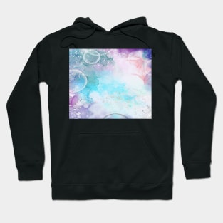 Magical alcohol ink, digital. Hoodie